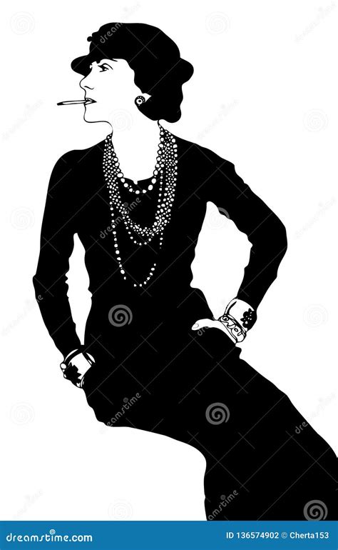 coco chanel vector|coco chanel clip art.